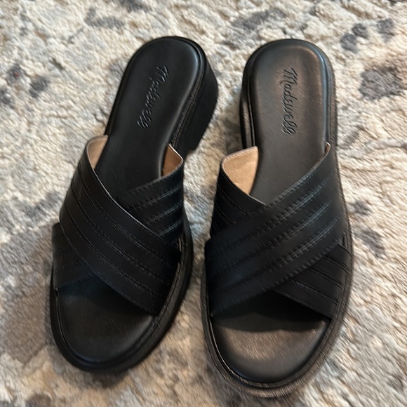 MADEWELL The Alina Platform Sandal NIB - Picture 6 of 12